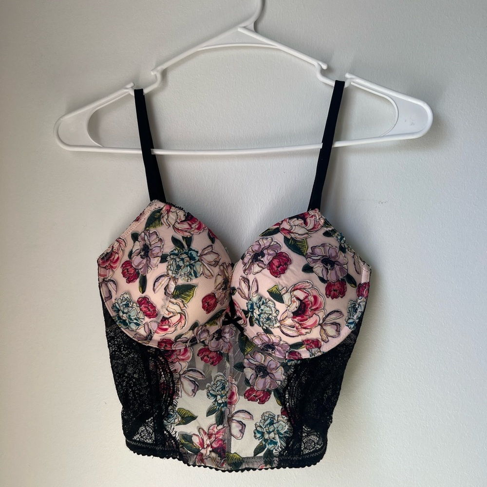 Victoria Secret push up corset top